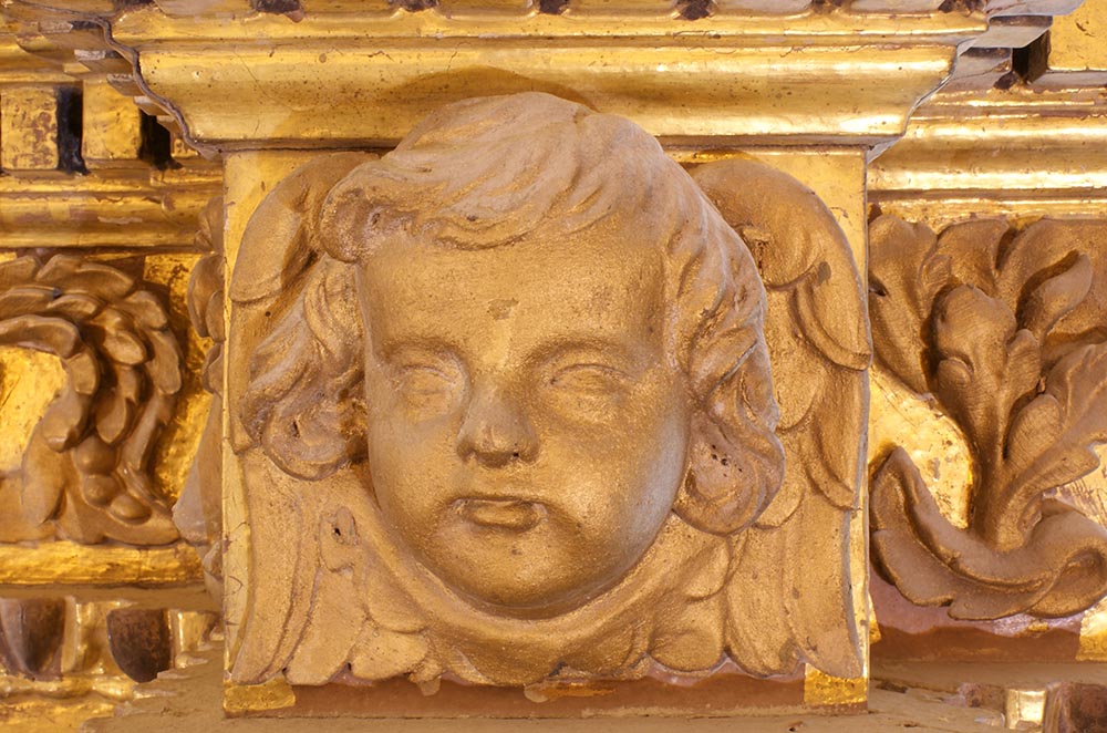 Estado inicial antes de la limpieza de restauración